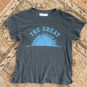 THE GREAT. Sunrise Tee